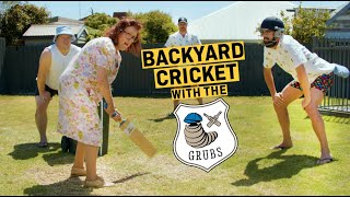 Backyard Cricket With The Grubs