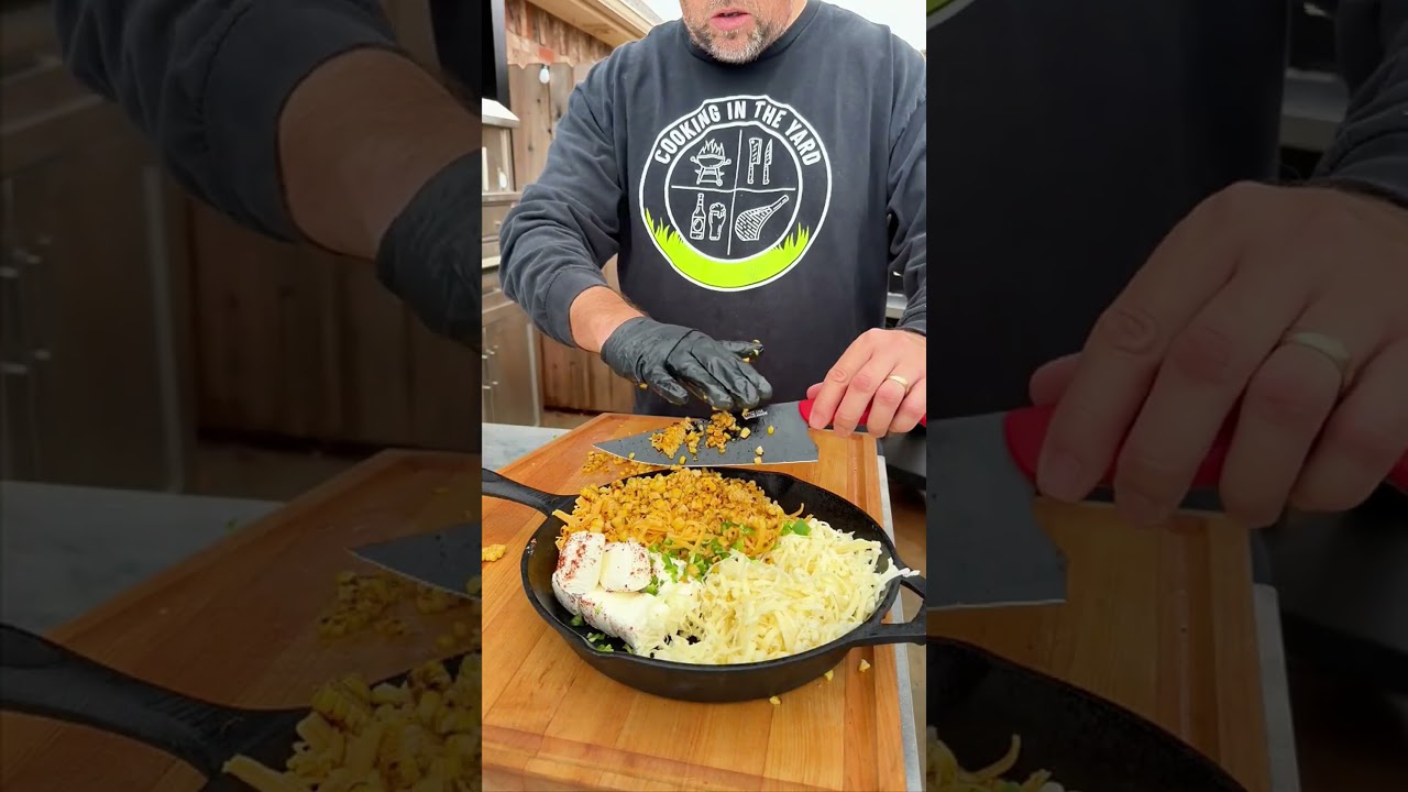 Smoked elote dip on the smoker is the ultimate party queso 🌽🧀🔥