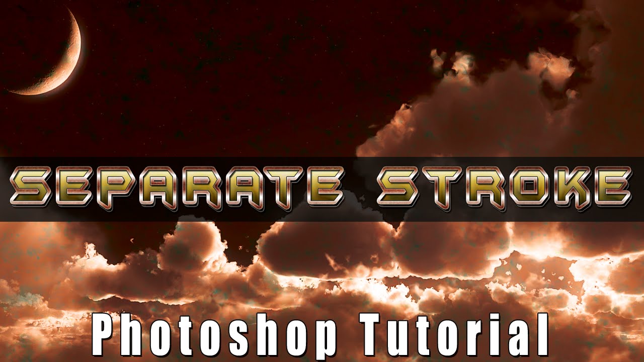 Creating a Stroke on a Separate layer | BEST WAY | Photoshop Tutorial