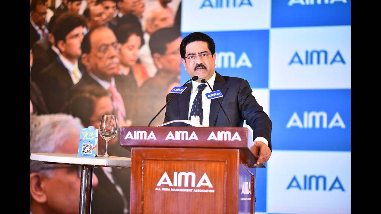 Shaping the emerging Global Economic Order – Kumar Mangalam Birla addressing 
