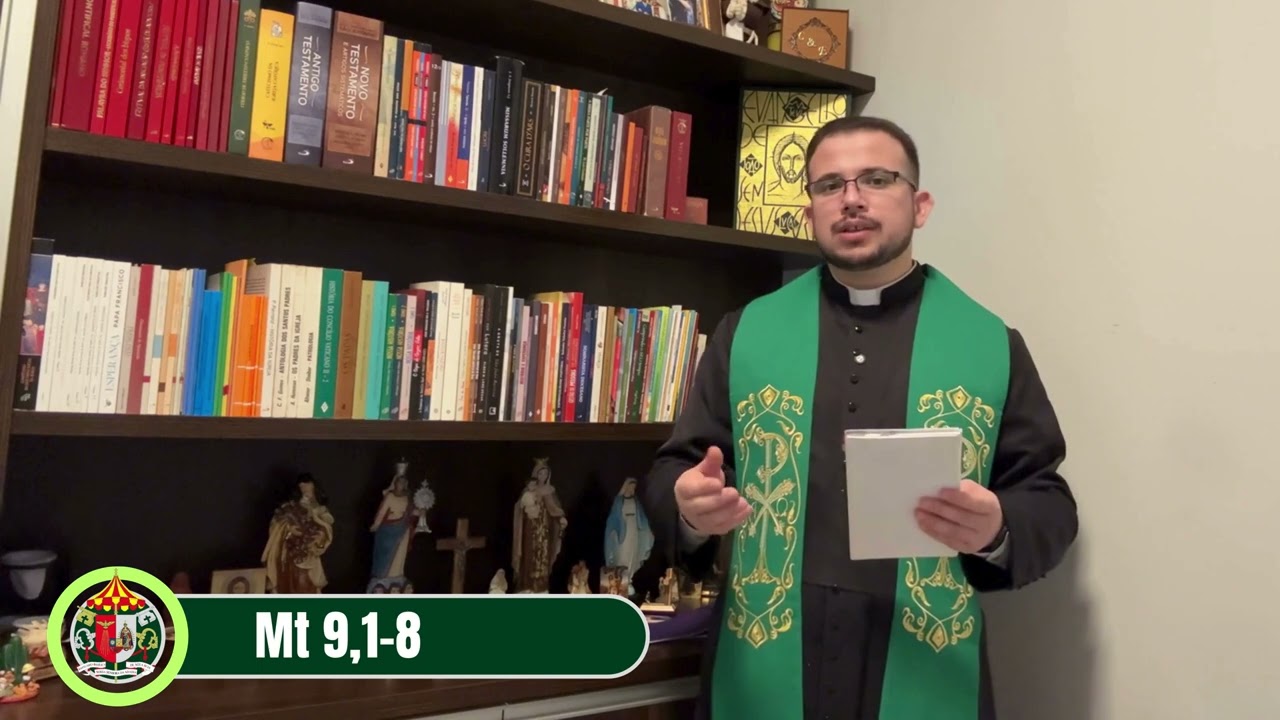Matheus 9,1-8 Jesus encontra um paralítico e antes mesmo de cura-lo fisicamente...  | 02 de Julho