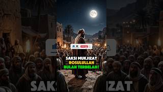 BULAN TERBELAH DI DEPAN MATA MEREKA! Mukjizat Rasulullah ﷺ yang Menggemparkan Makkah
