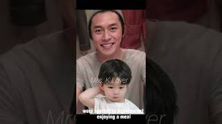 BINJIN BRING BABY ALKONG TO A RESTAURANT! HE IS SO HANDSOME & ADORABLE #hyunbinsonyejin