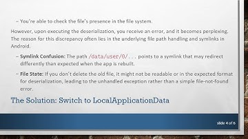 Resolving Unhandled Exception in Xamarin.Android while Deserializing from ApplicationData