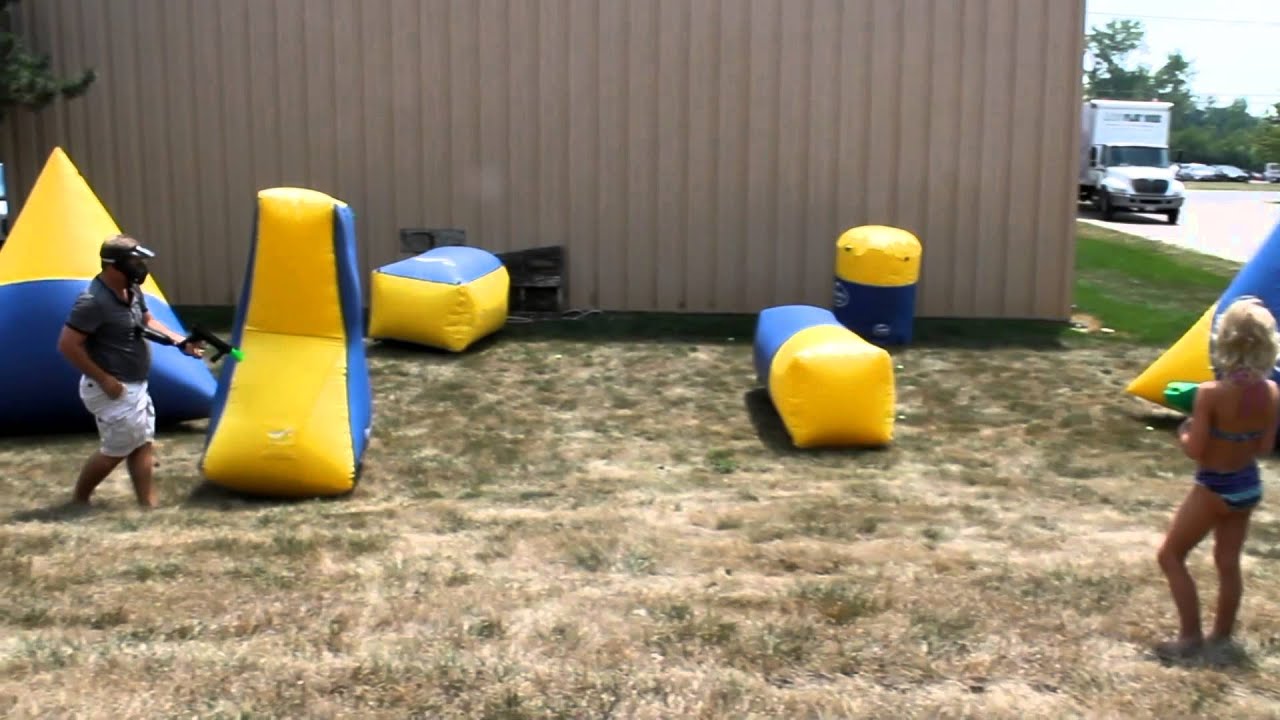 Paintless Paintball & Water Tag Cincinnati Dayton Party Rental AS
