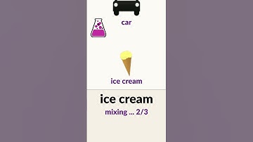 How to use ICE CREAM in Little Alchemy