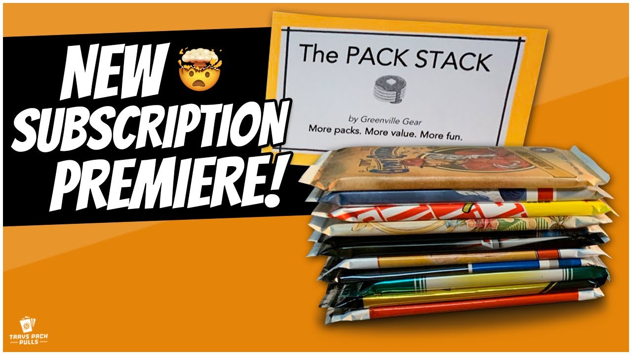 The Pack Stack Subscription Box! The Pack Stack Is Back! - YouTube