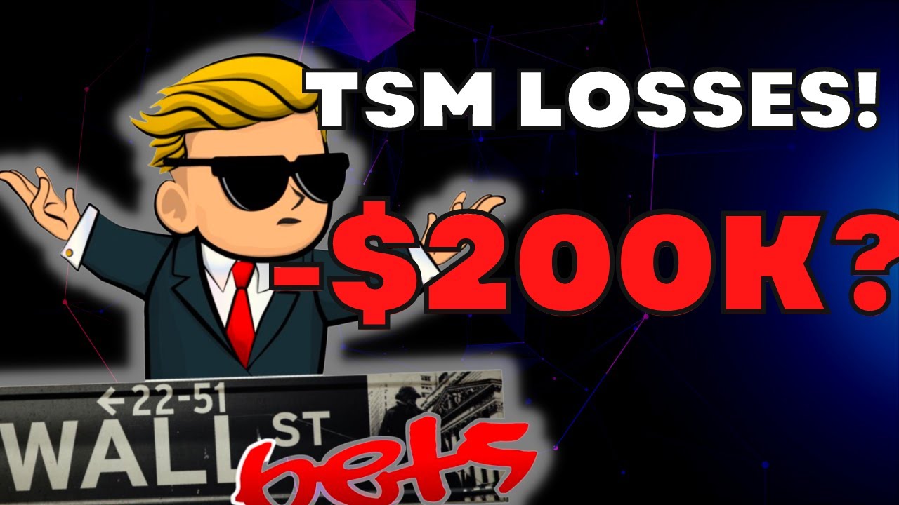 Wallstreetbets LOSSES OVER 200,000 on TSM Leap Options! YouTube