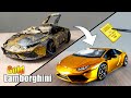 Restoration Lamborghini Huracan to 24k GOLD