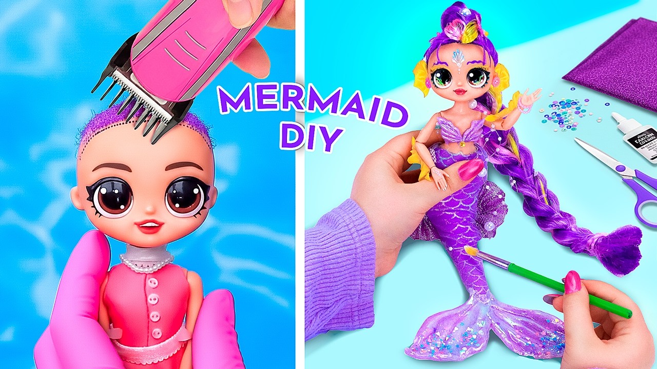 Sirène, Licorne Et Fée DIY Pour les K-Pop Demon Hunters! 10 Crafts Poupées L.O.L.