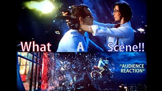 Guy & Millie (Fight Scene) - Free Guy (2021) AUDIENCE REACTION|  *BEST* Fight, Action Bike Scene.