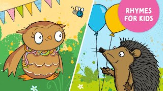 Happy Birthday, Little Owl 🎁 Simple story with rhymes for kids and toddlers 🎁 Cartoon with animals by Fox & Sheep 79,069 views 1 year ago 6 minutes, 22 seconds