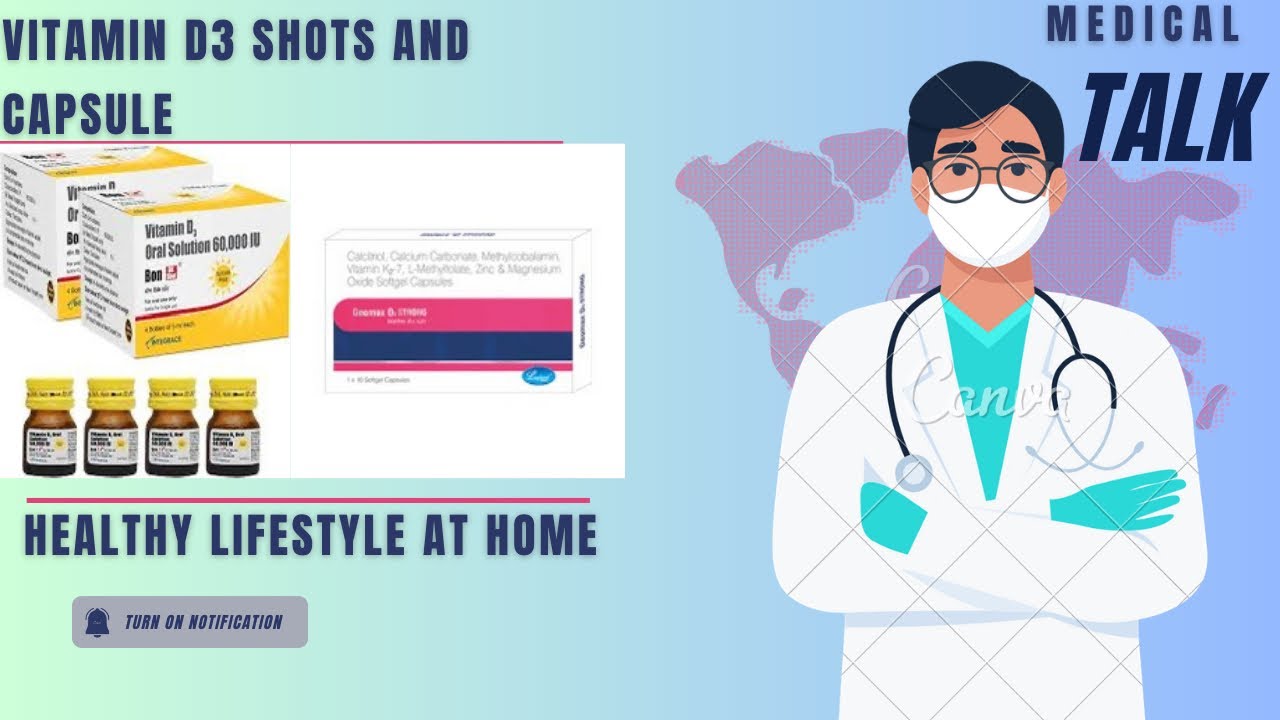 Vitamin D3 shots with capsule uses in hindi Vitamin D3 YouTube