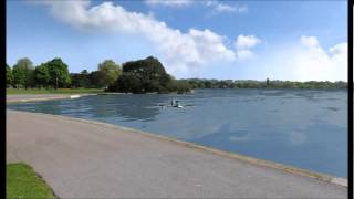 Phoenix RC model aircraft simulator float aircraft flying movie by Gary