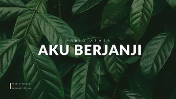 FABIO ASHER - AKU BERJANJI (lyric) lirik