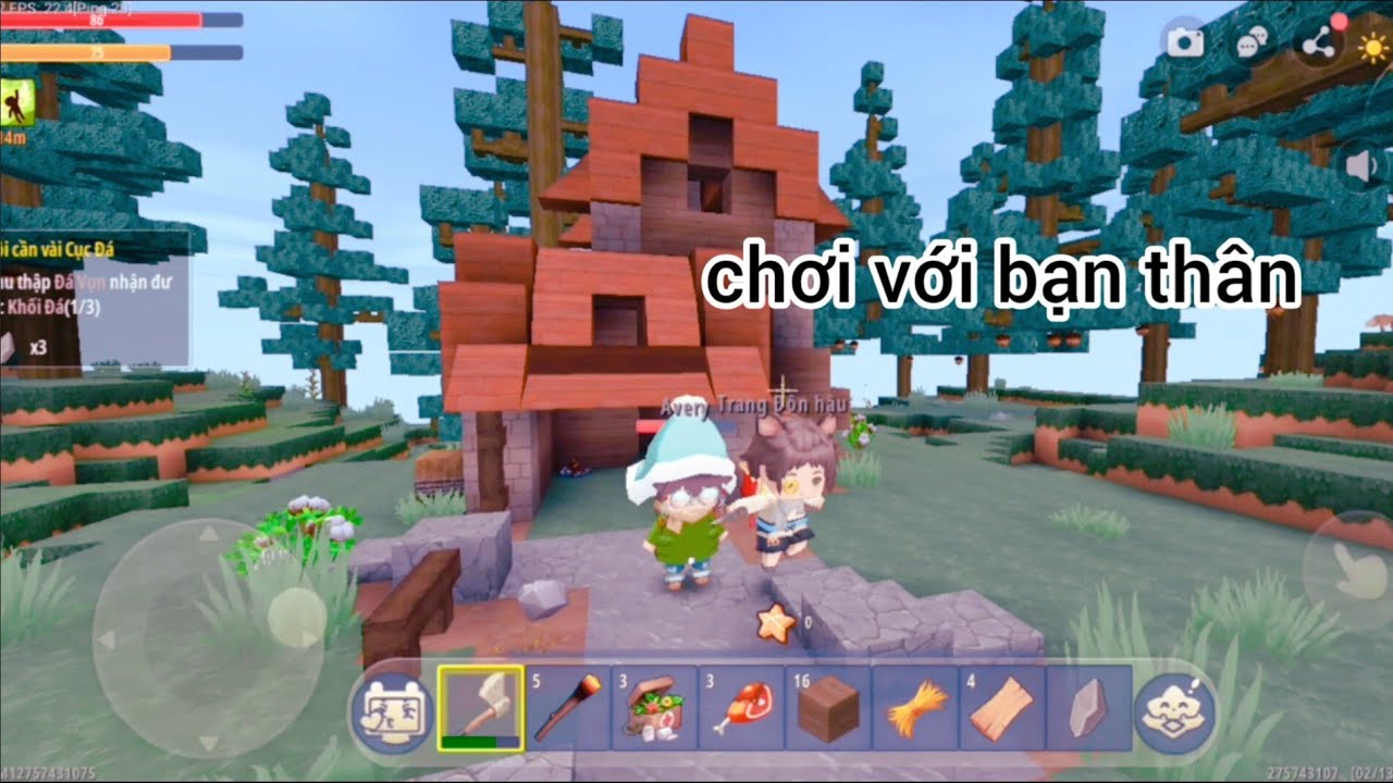 NoobK chơi Mini World tập mới:1