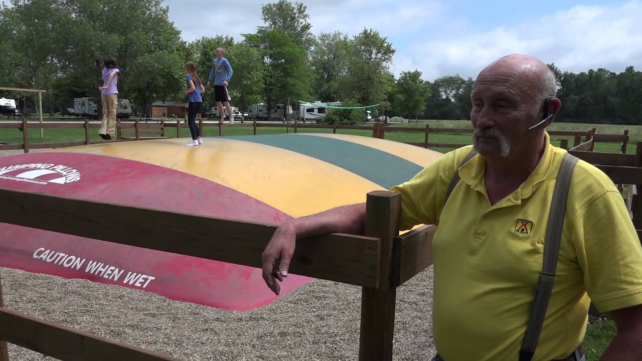 Jumping Pillow Springfield KOA YouTube