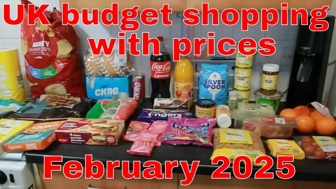 budget-asda-weekly-shopping-haul-with-prices-youtube