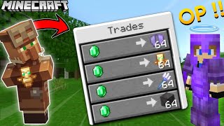 Minecraft, But Villagers Trade Op Items...