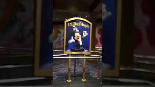 Mickeys Philharmagic Line And Show Room May 2018 Vacation