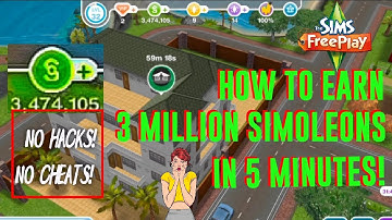 HOW TO EARN 3,000,000 SIMOLEONS IN 5 MINUTES! (LEGIT-NO HACKS, NO CHEATS!)