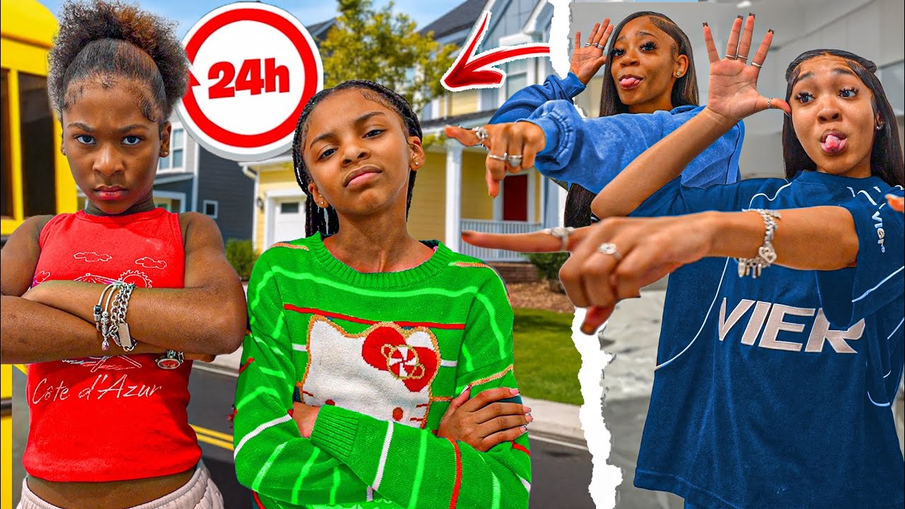 МАЛЕНЬКАЯ ДЕВОЧКА, НАША СЕСТРА НА 24 ЧАСА!! **ПЛОХАЯ ИДЕЯ**