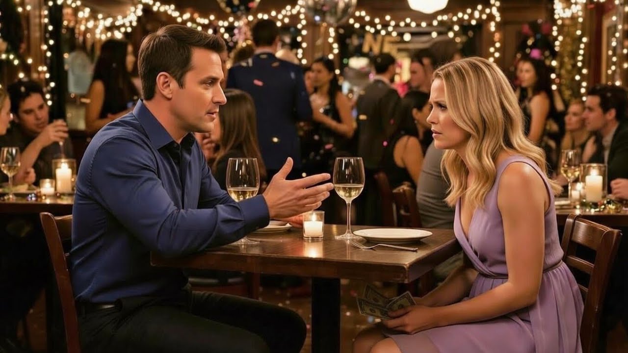 Contaba Solo $3 Bajo la Mesa… Pero Un Acto de Bondad Cambió Su Noche de Año Nuevo