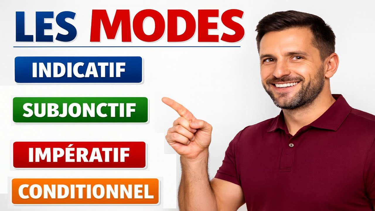 Личные наклонения во французском языке: изъявительное, сослагательное, условное и повелительное.