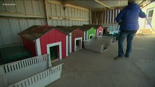 Marble Falls student construction project helping others | KVUE