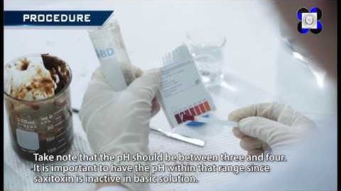 PSP Toxin Extraction and Sample Preparation