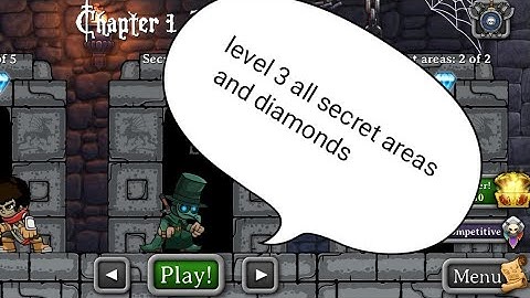 magic rampage level 3 || chapter 1 dungeon 3 all secret areas and diamonds #rampagegames