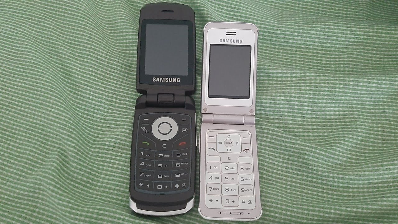 Samsung SGH-J630 and SGH-E420 Startup and Shutdown (Int & ext. displays)