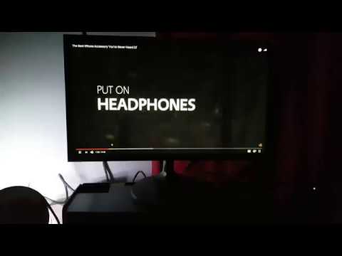 Logitech G560 with surround sound in action