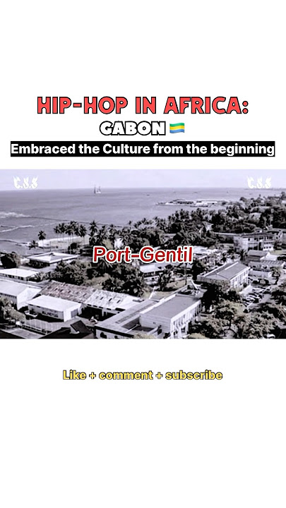 THE GABONESE YOUTH EMBRACED HIP-HOP CULTURE FROM THE BEGINNING #history #gabon #centralafrica #like