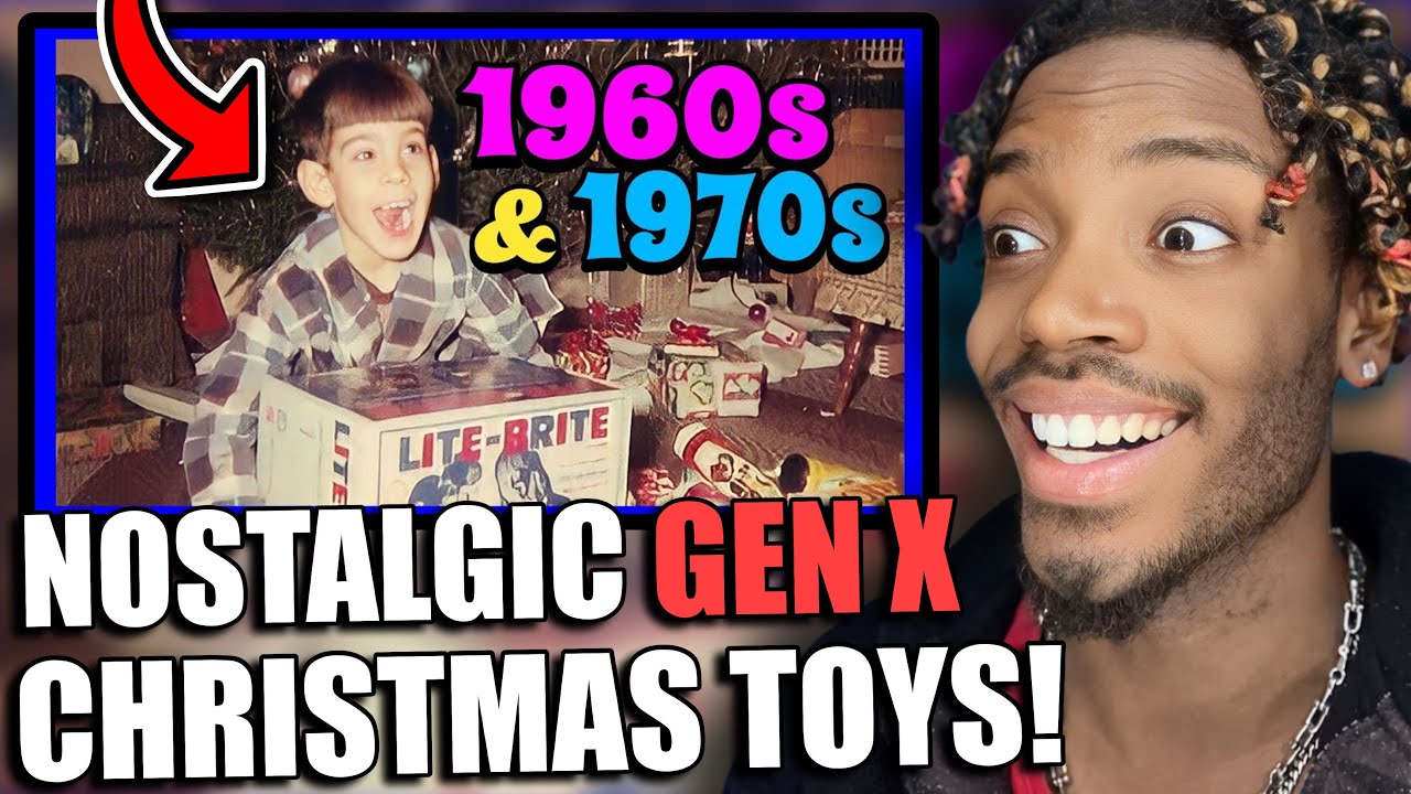 Top CHRISTMAS TOYS From The 60s & 70s | GEN Z Kid Reaction