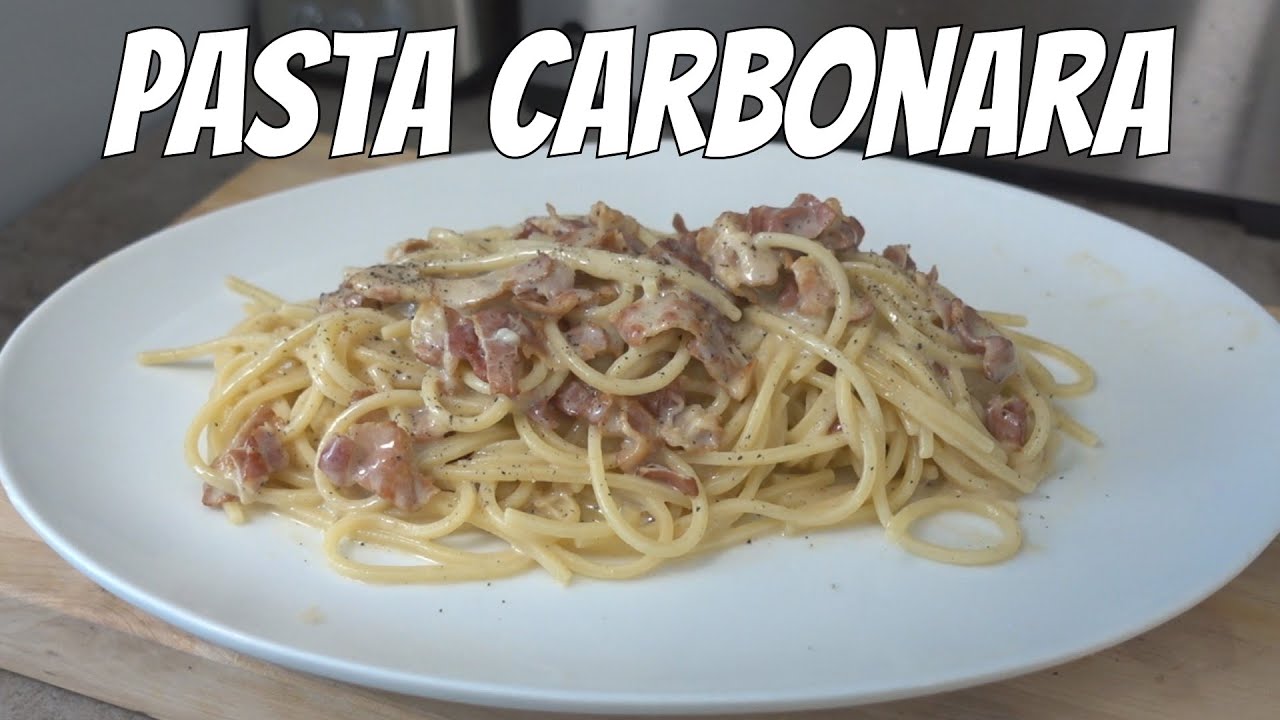 Kokkaillaan Pasta Carbonara!
