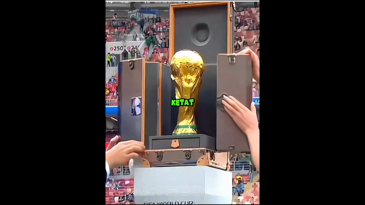 Trofi Piala Dunia Ternyata PALSU? FIFA Simpan yang Asli di Swiss!