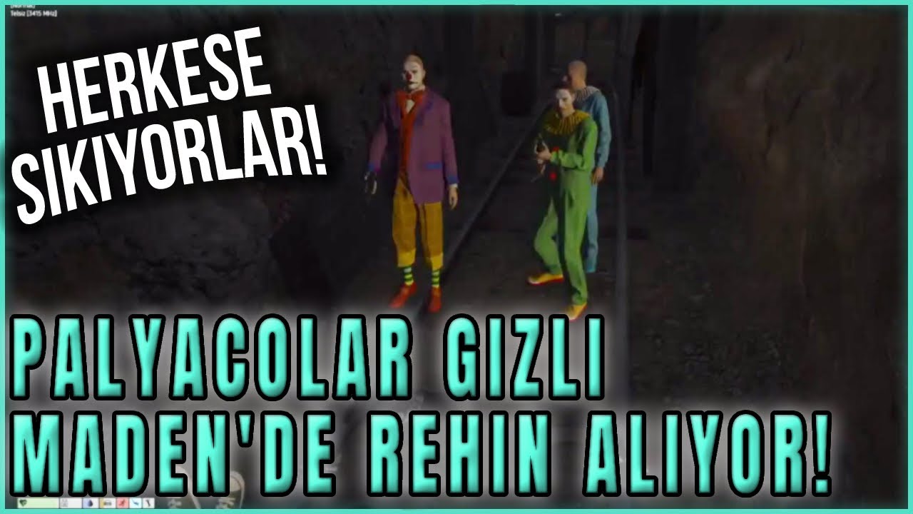Psikopat Palyaçolar Ares'leri Gizli Madende Rehin Alıyor ! Tarıyorlar | Eightborn V2 Önemli Anlar !