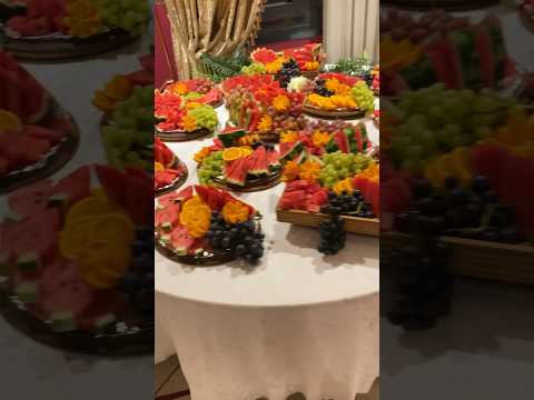 تجهيز بوفيه مفتوح لحفل زواج للحجز تواصلو معنا على انستغرام  