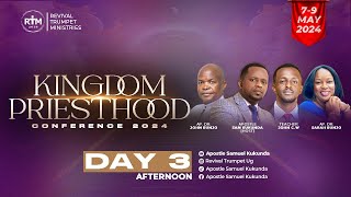 KINGDOM PRIESTHOOD CONFERENCE ||DAY 3- AFTERNOON SESSION TR.JOHN CW || 09-05-2024