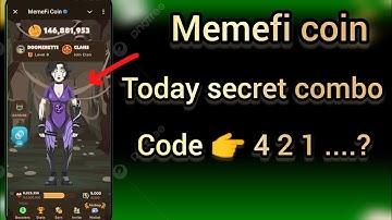 Memefi daily combo24 august 2024|memefi daily combo today level 4,5,6,7 memefi 4 million secret code