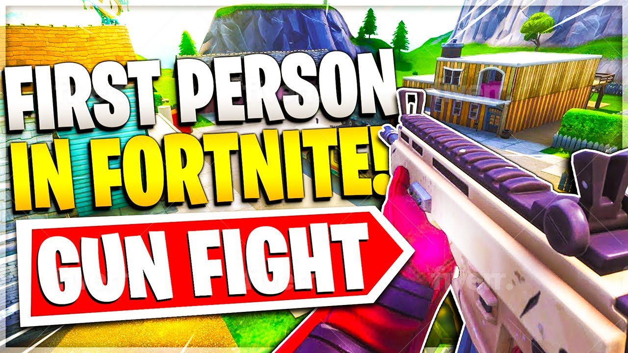 FIRST PERSON IN FORTNITE NEW Duos Gun Fight Map YouTube