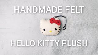 Hello Kitty Sanrio Felt Plush