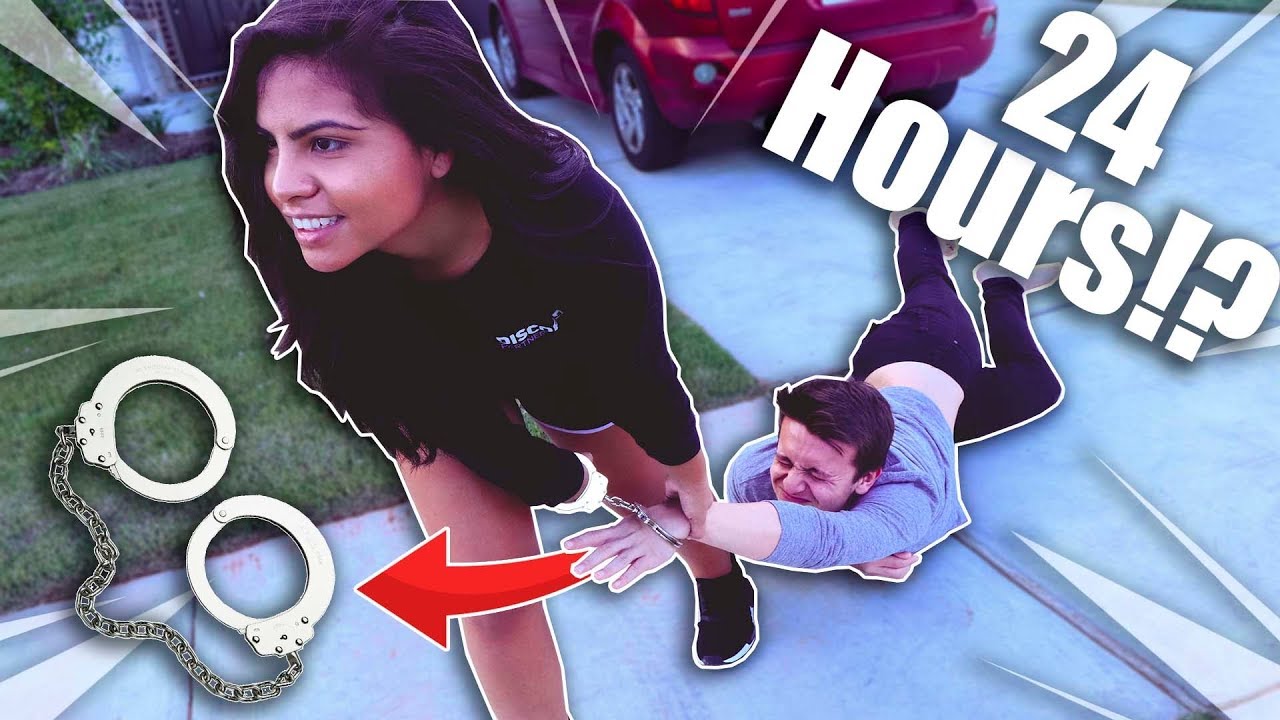HANDCUFFED TO A STRANGER FOR 24 HOURS !?