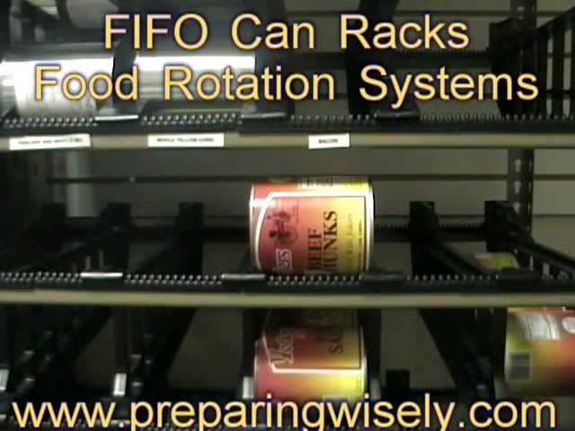 FIFO Can Rack 