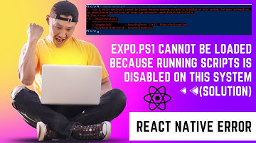 🔴How To Fix Error PS1 Cannot Be Loaded Because Running Scripts Is Disabled On This System | Coder