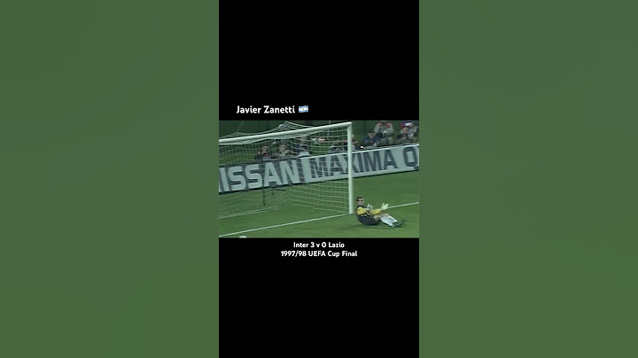 Birthday - Javier Zanetti: Inter & Argentina legend scoring a crazy screamer in the UEFA Cup Final
