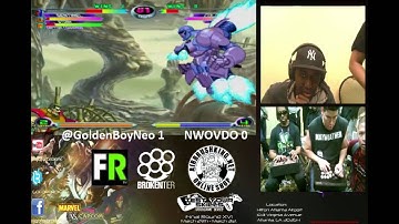 Marvel vs Capcom 2 Final Round 16 @GoldenBoyNeo vs VDO