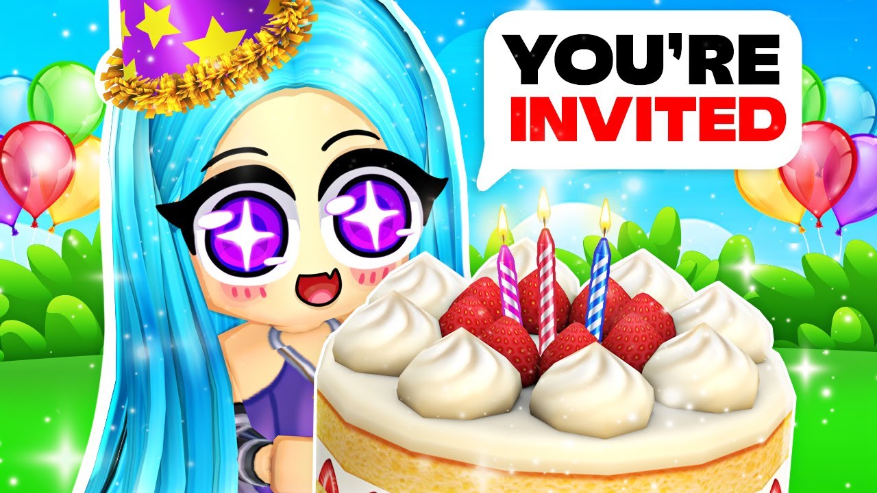 Lunar's SURPRISE Birthday Party in Roblox!