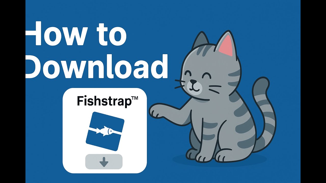 Fishstrap Rogo tutorial jak stáhnout Fishstrap - YouTube
